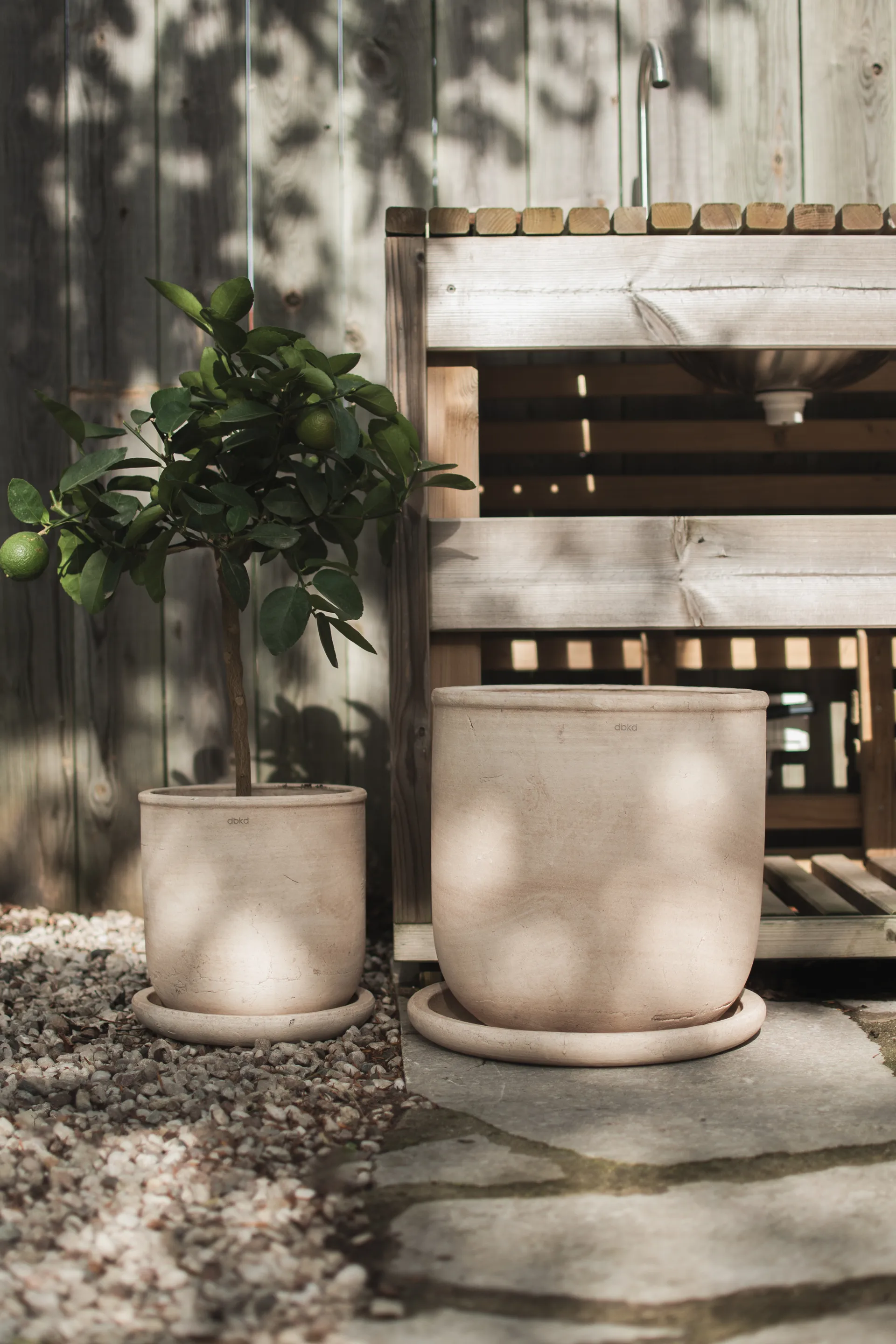 Terra ポット, Sand, Ø23x26 cm DBKD | ディービーケーディー