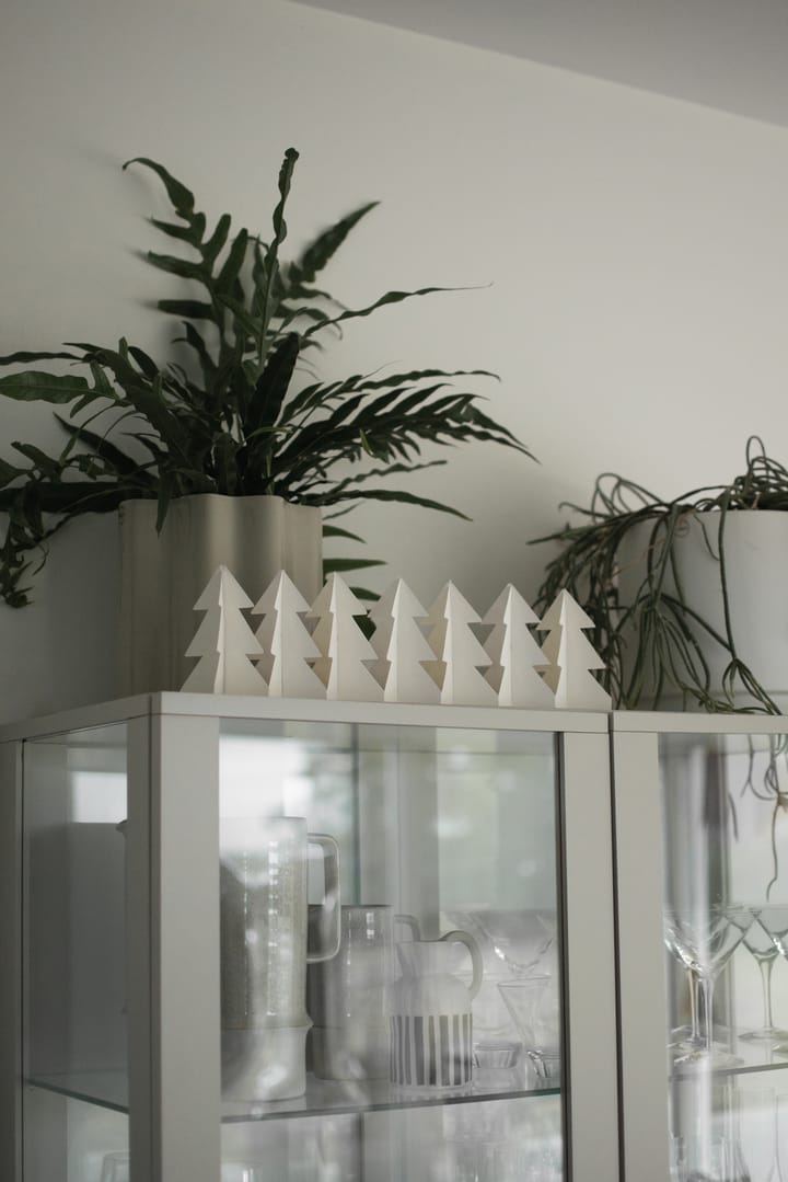 Tree in a row デコレーション 60 cm, White DBKD | ディービーケーディー