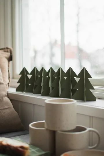 Tree in a row デコレーション - Green, 7x60 cm - DBKD | ディービーケーディー