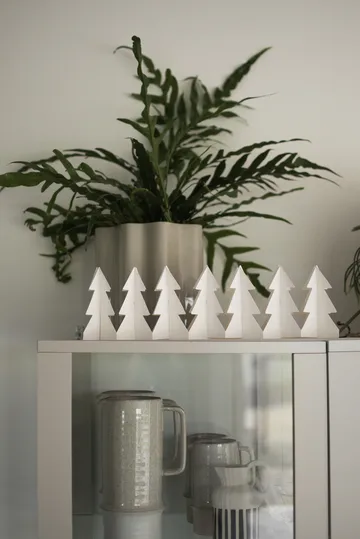 Tree in a row デコレーション - White, 7x60 cm - DBKD | ディービーケーディー