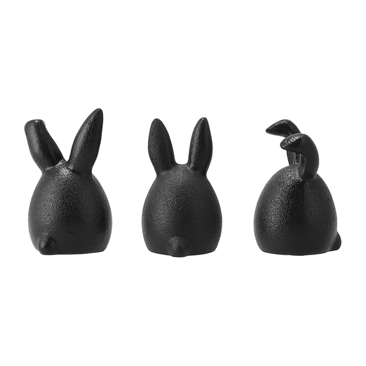 Triplets イースターラビット 3個セット, cast iron DBKD | ディービーケーディー