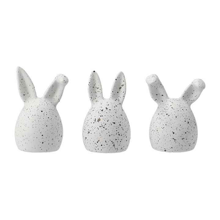Triplets イースターラビット 3個セット, white dot DBKD | ディービーケーディー
