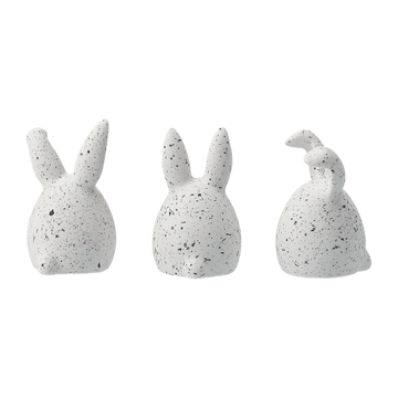 Triplets イースターラビット 3個セット - white dot - DBKD | ディービーケーディー