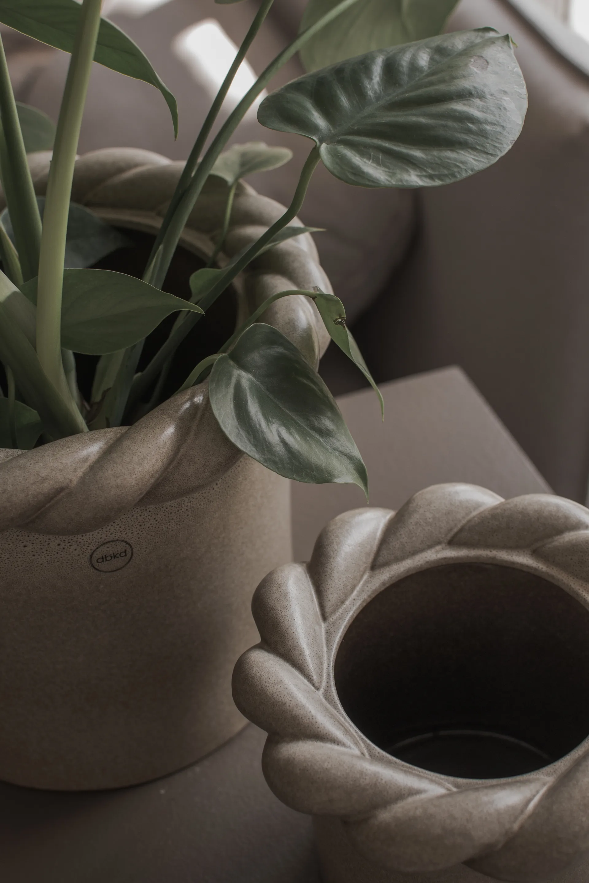 Twine 植木鉢 Ø22 cm, Beige DBKD | ディービーケーディー