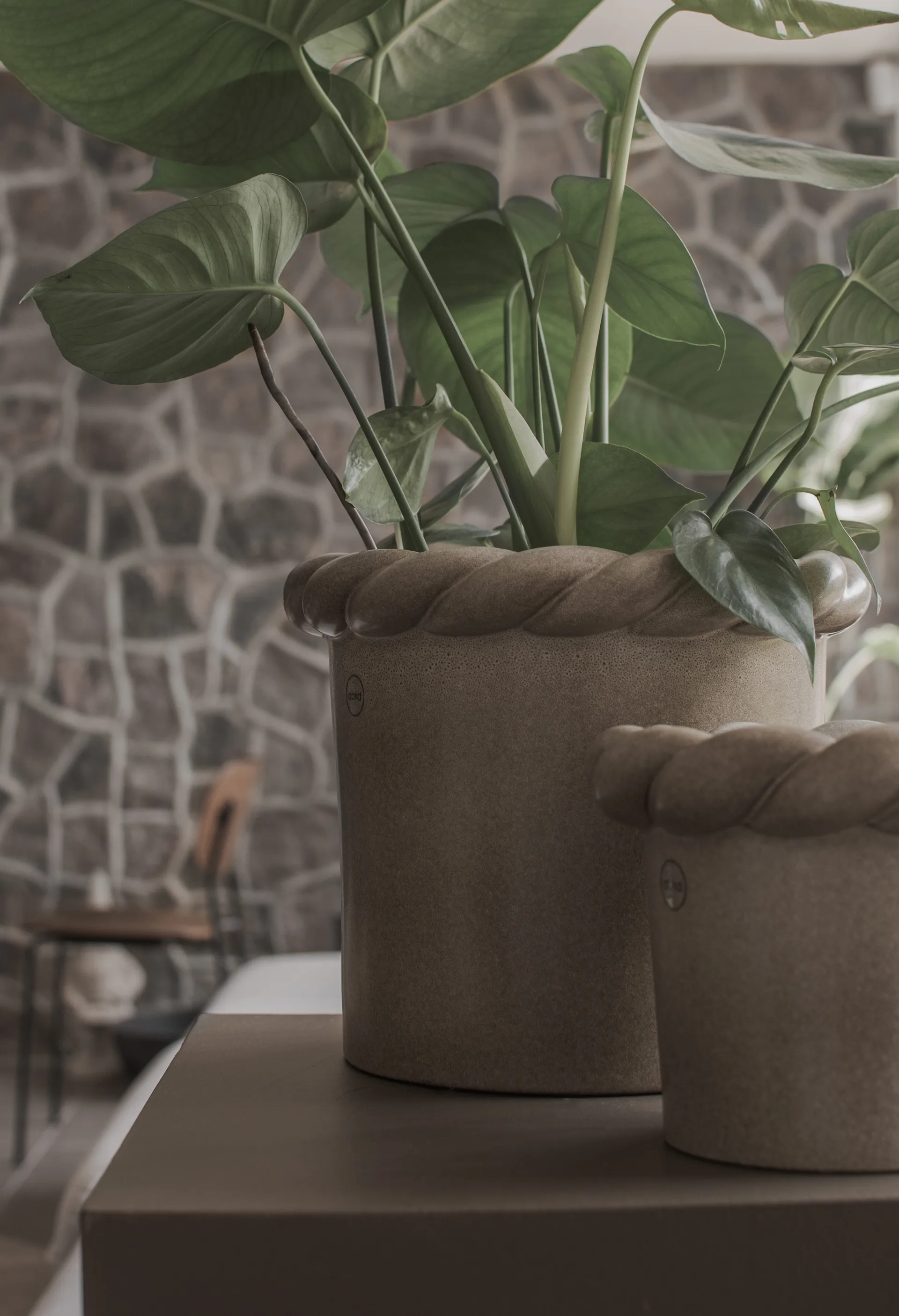 Twine 植木鉢 Ø22 cm, Beige DBKD | ディービーケーディー