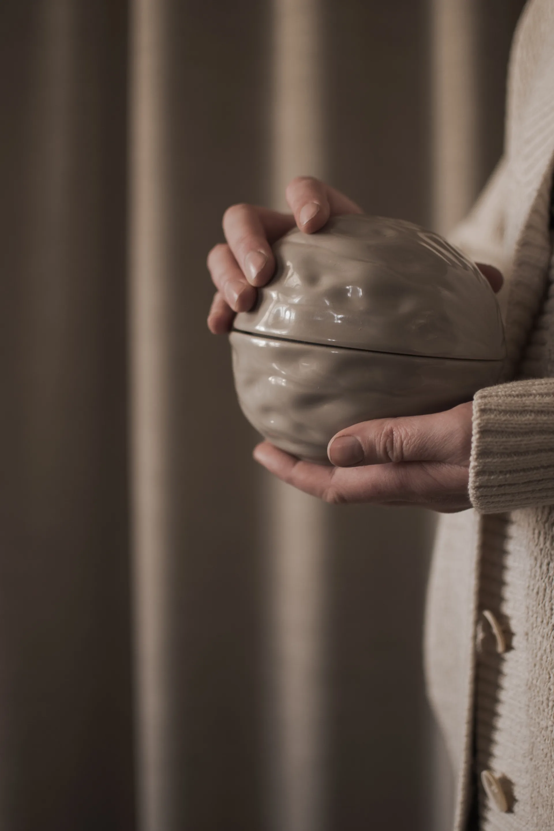 Walnut 蓋つきボウル, Shiny mole DBKD | ディービーケーディー