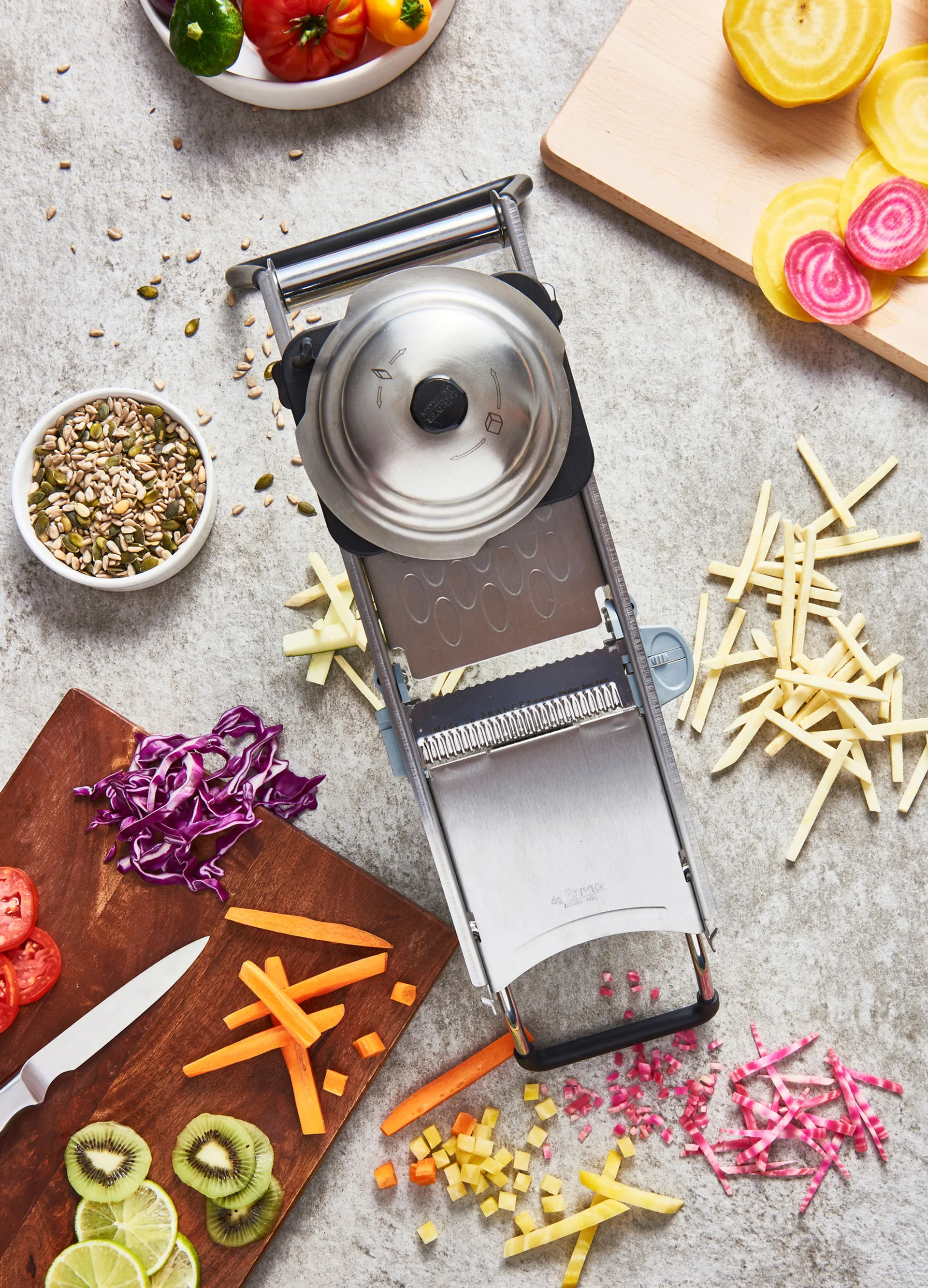 De Buyer Revolution mandoline, Grey De Buyer | デバイヤー