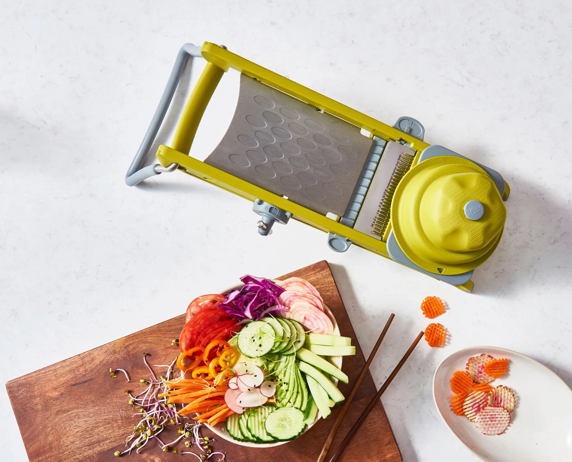 De Buyer Swing Plus mandoline, Green De Buyer | デバイヤー