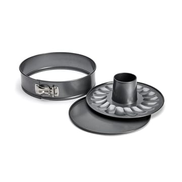 De Buyer スプリングフォーム tin with two bases - 26 cm - De Buyer | デバイヤー