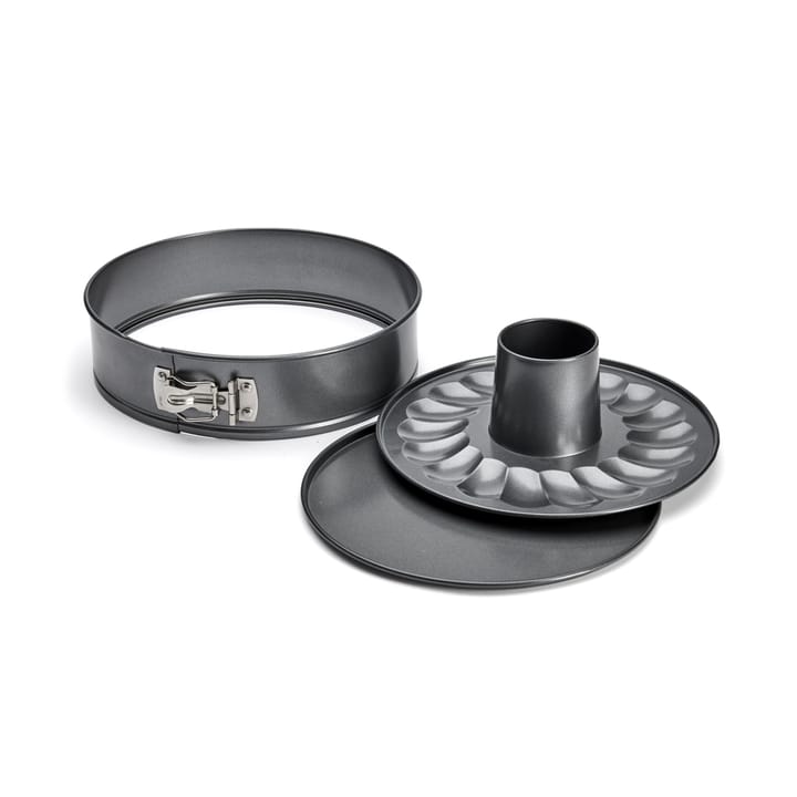 De Buyer スプリングフォーム tin with two bases, 26 cm De Buyer | デバイヤー