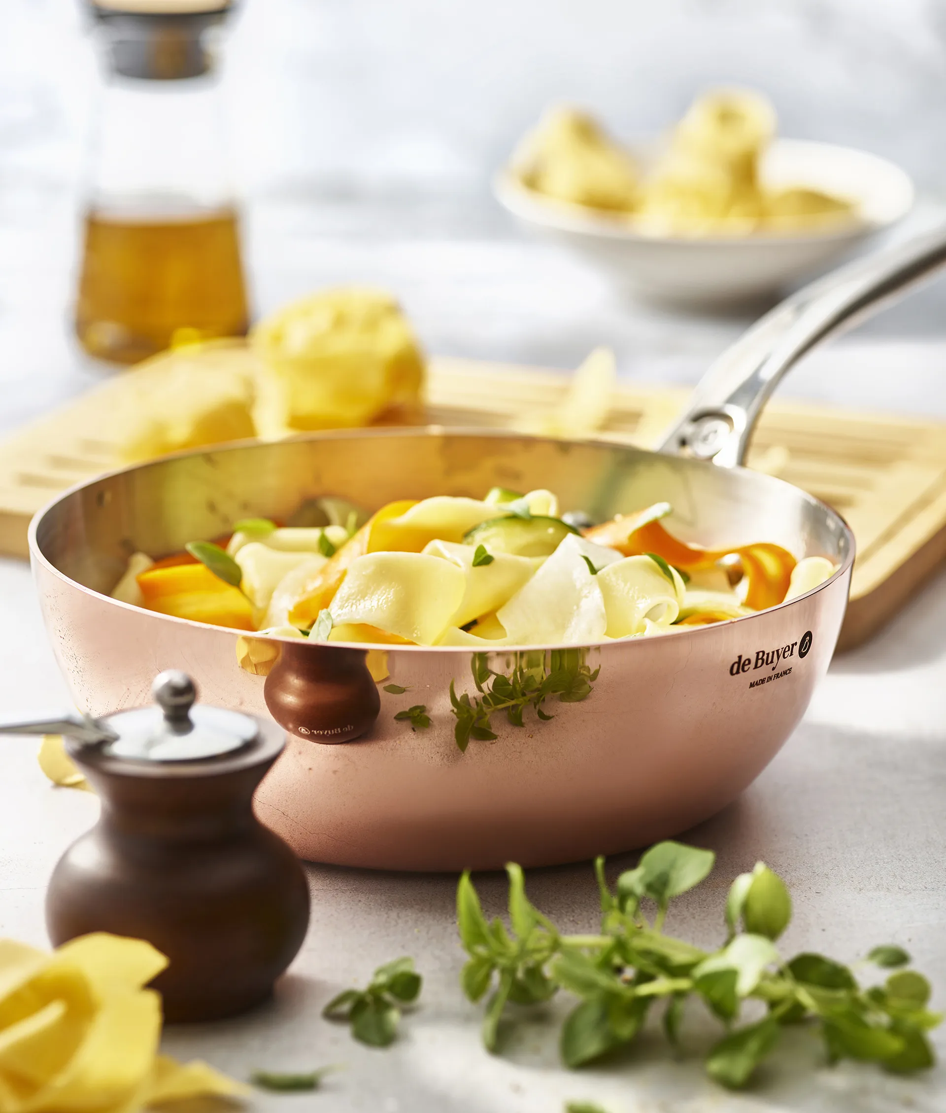 Prima Matera Conical ソースパン, 24 cm De Buyer | デバイヤー