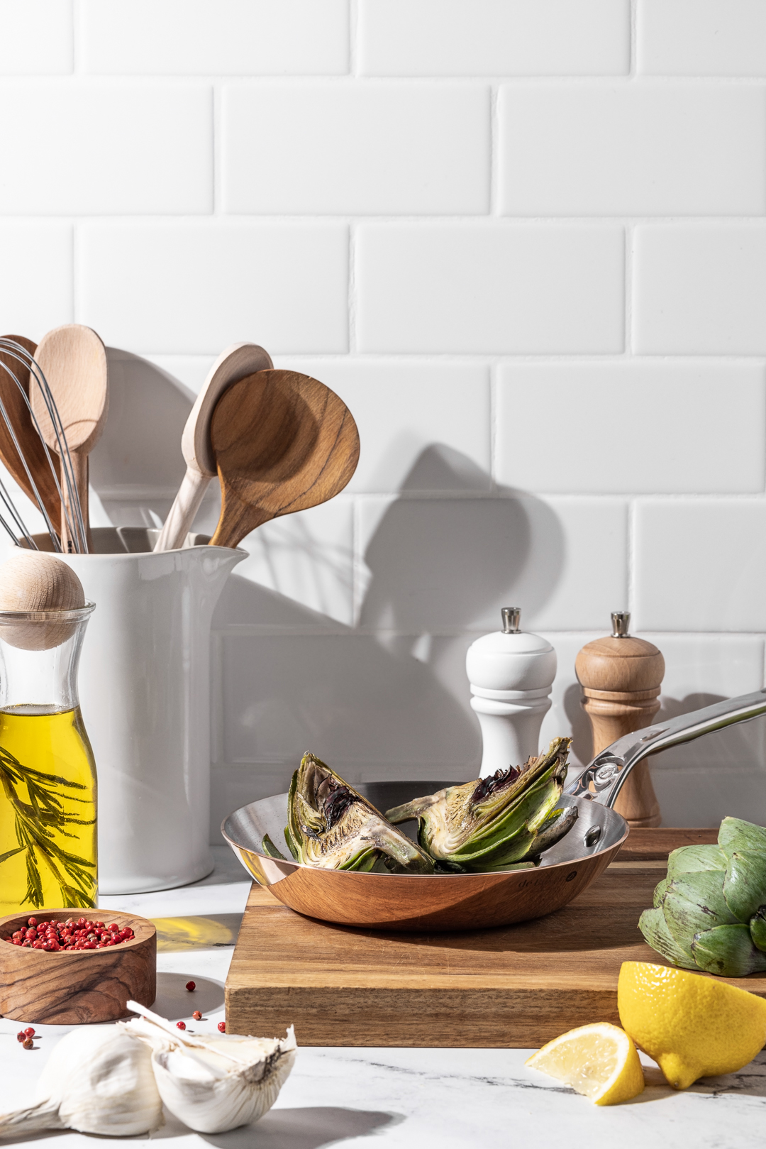 フランス製de Buyer IH対応24センチ銅ソテーパン1 De Buyer