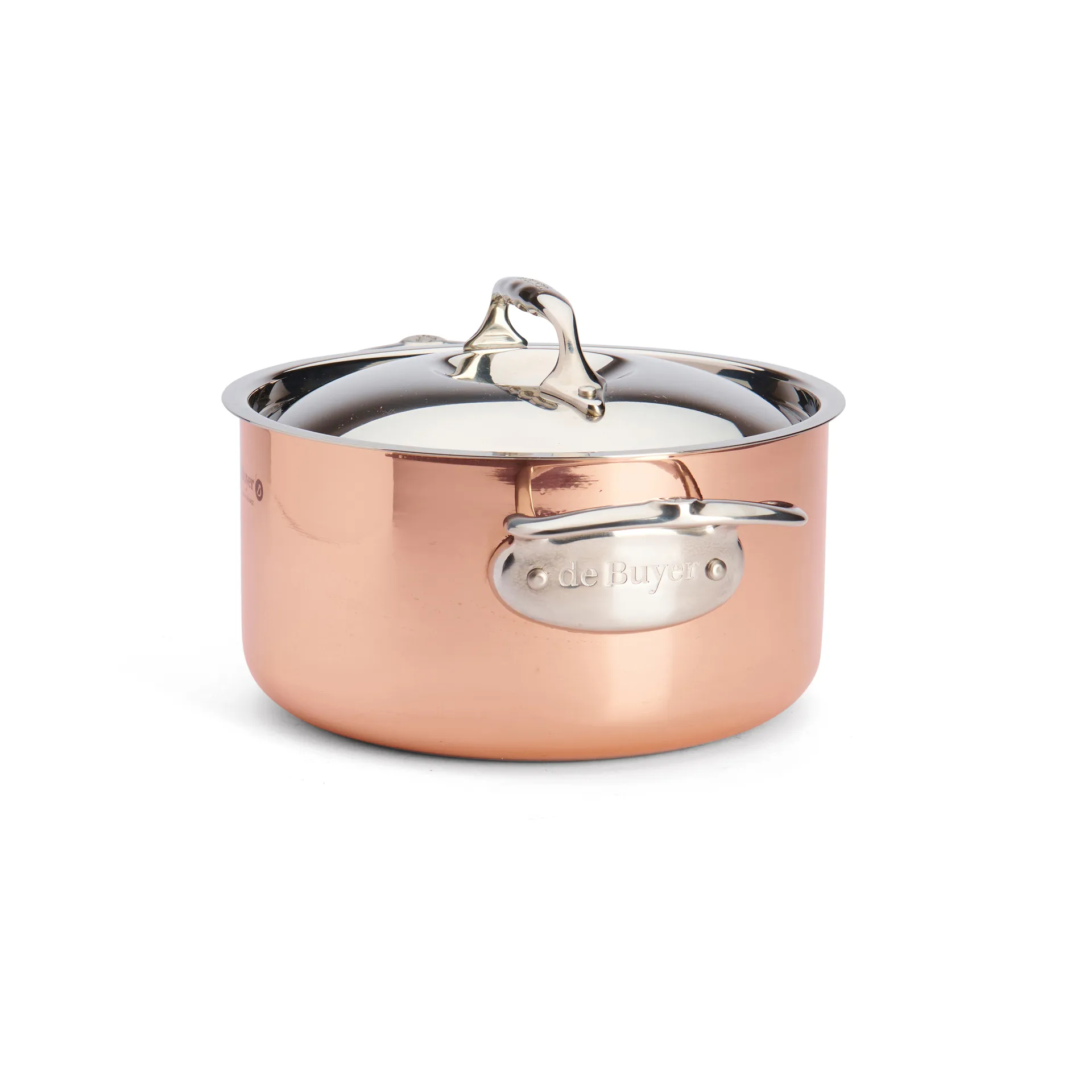 Prima Matera キャセロール 蓋付き IH, 20 cm De Buyer | デバイヤー