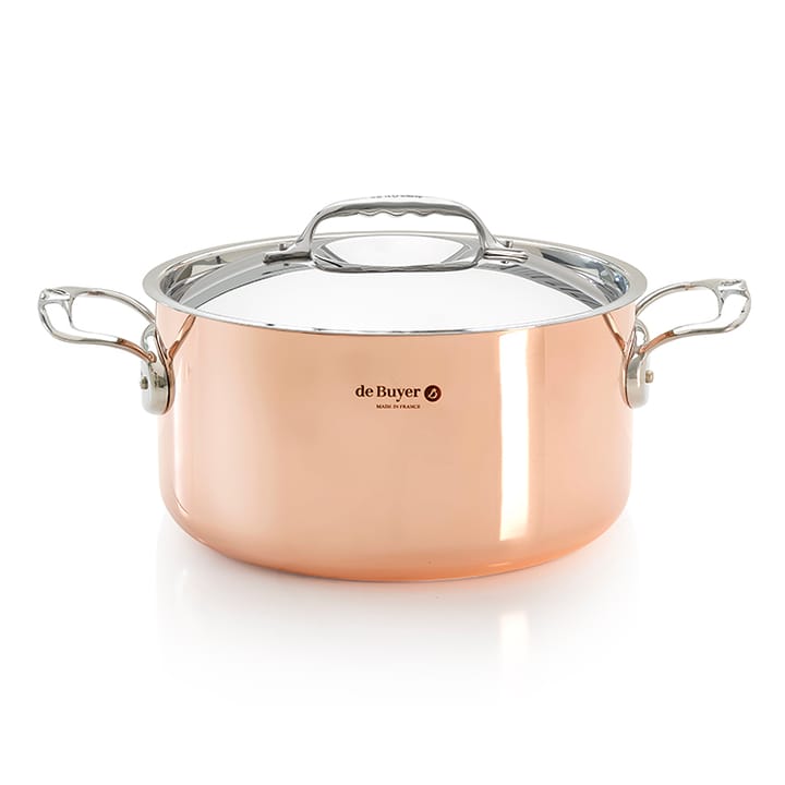 Prima Matera キャセロール 蓋付き IH - 24 cm - De Buyer | デバイヤー