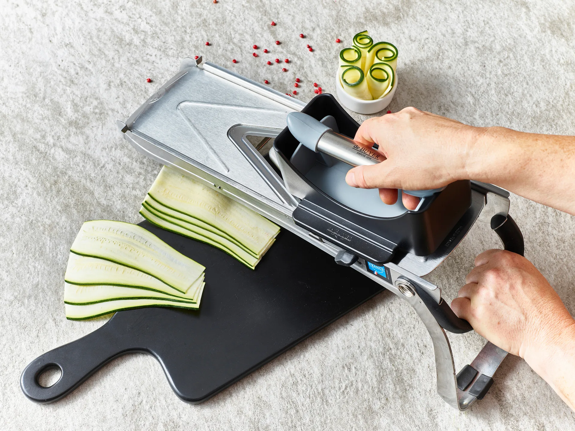 Revolution マンドリーヌ 2プッシャー アクセサリー, Black De Buyer | デバイヤー