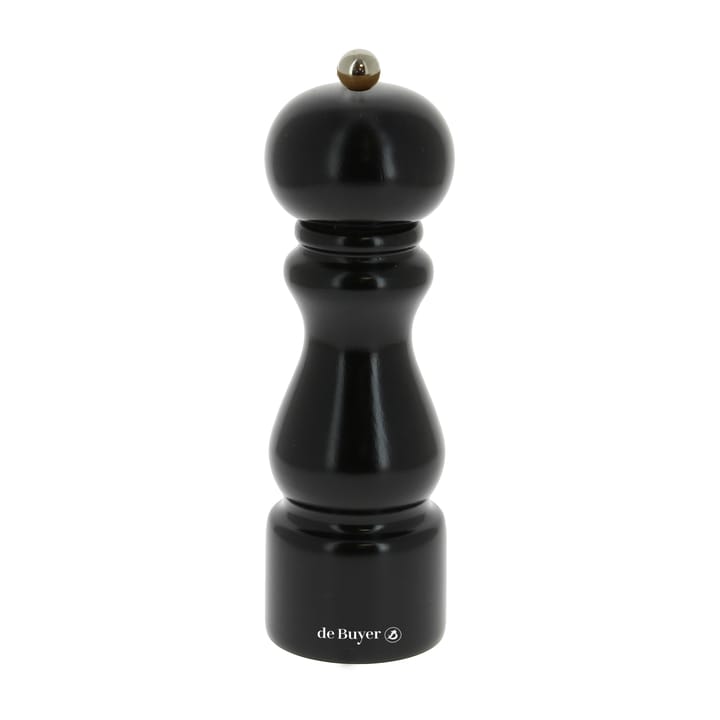Rumba ソルト & ペッパーミル ceramic 20 cm - Black-glossy - De Buyer | デバイヤー