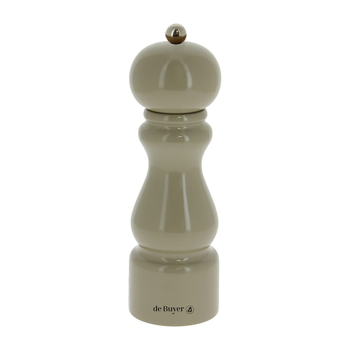 Rumba ソルト & ペッパーミル ceramic 20 cm - Greige-glossy - De Buyer | デバイヤー