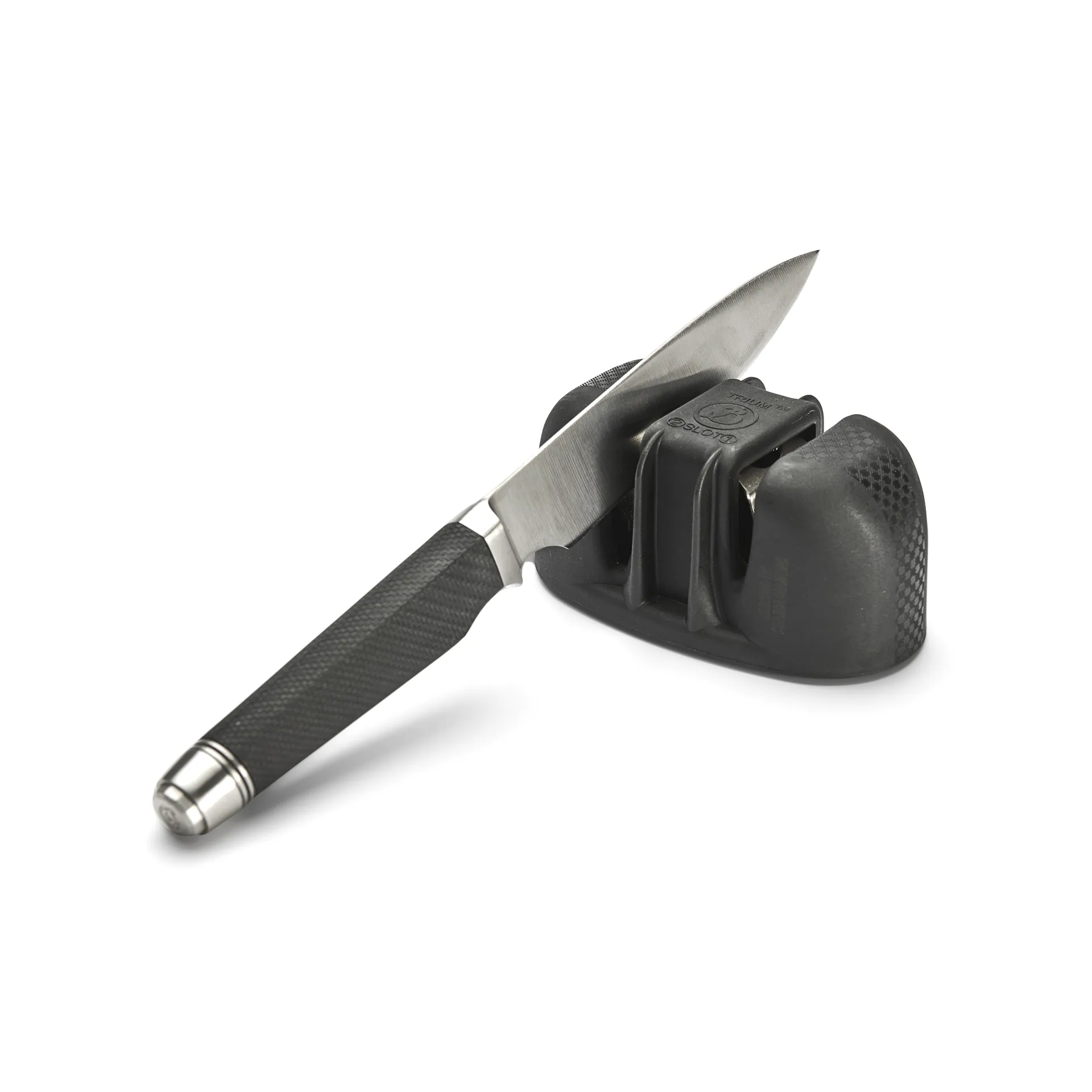 Trium ダイアモンド Cams Pro ナイフシャープナー ダブル, black De Buyer | デバイヤー