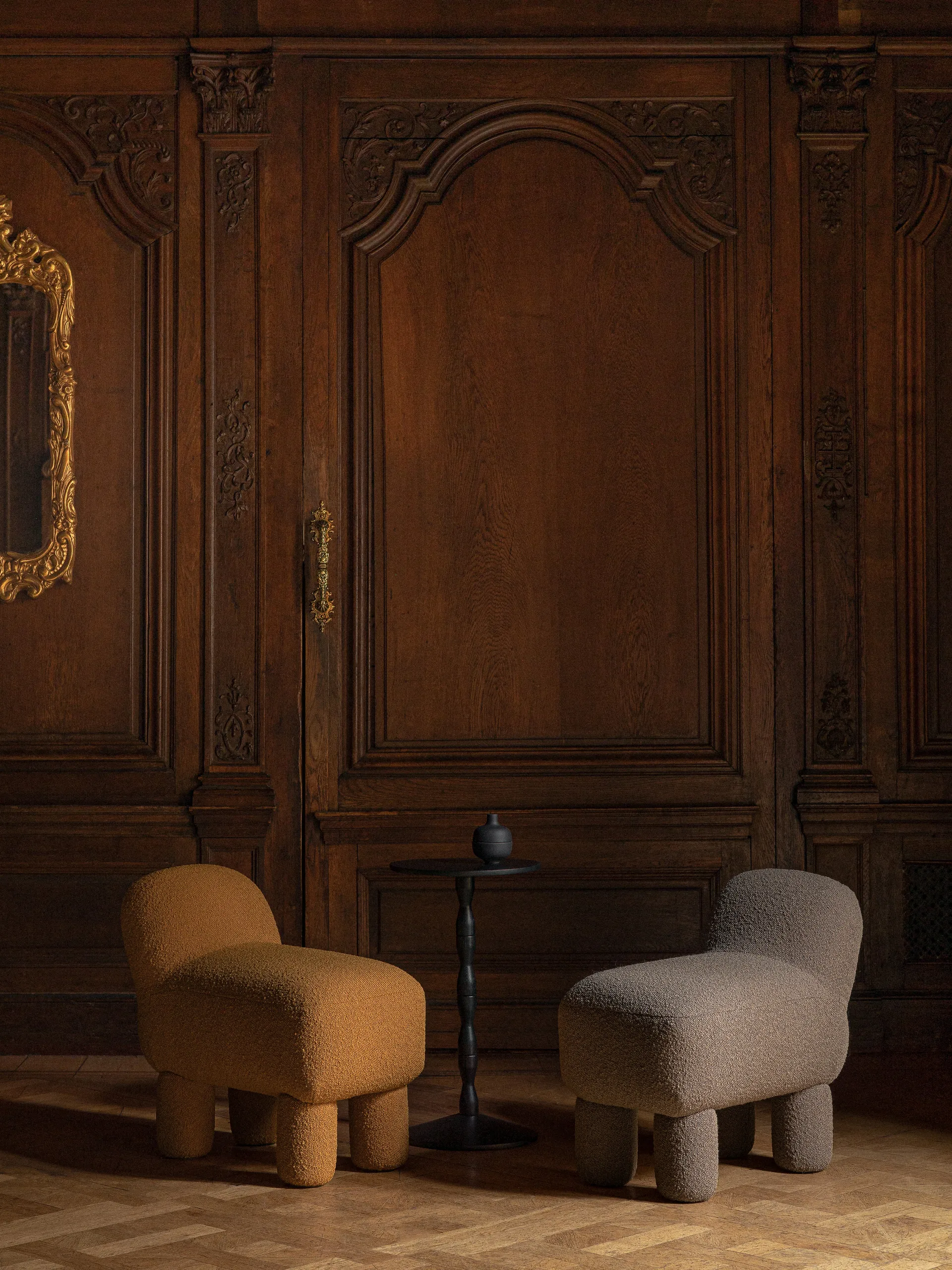 ペデスタル テーブル Ø31x67.5 cm, Black Design House Stockholm | デザインハウス ストックホルム