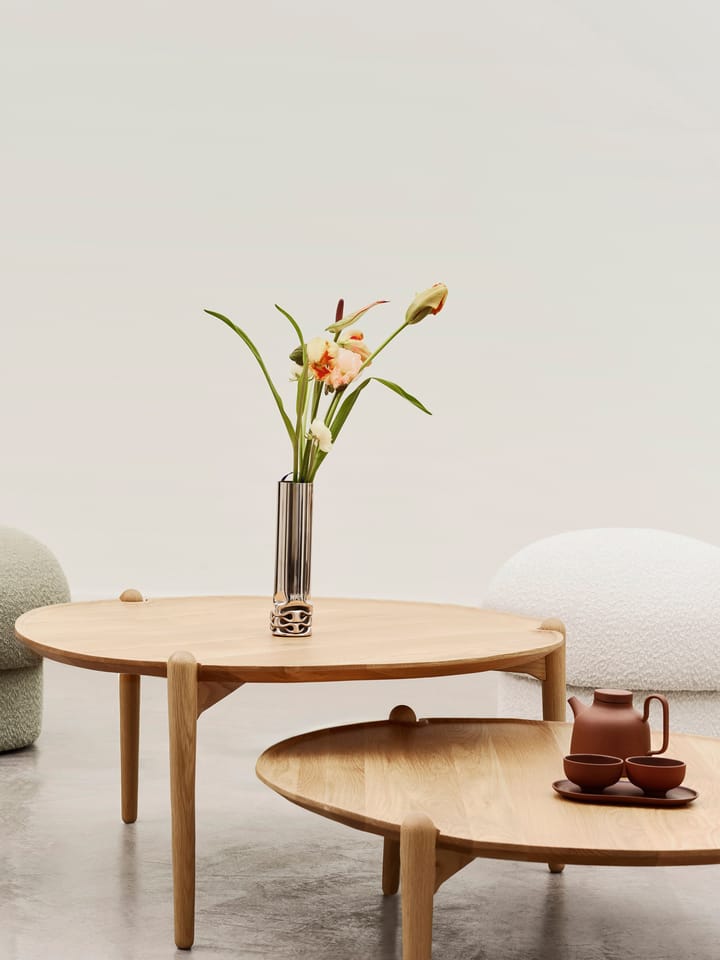 Aria コーヒーテーブル Ø90 cm, Oak 30 cm Design House Stockholm | デザインハウス ストックホルム