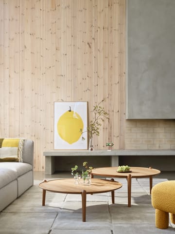 Aria コーヒーテーブル Ø90 cm - Oak 30 cm - Design House Stockholm | デザインハウス ストックホルム