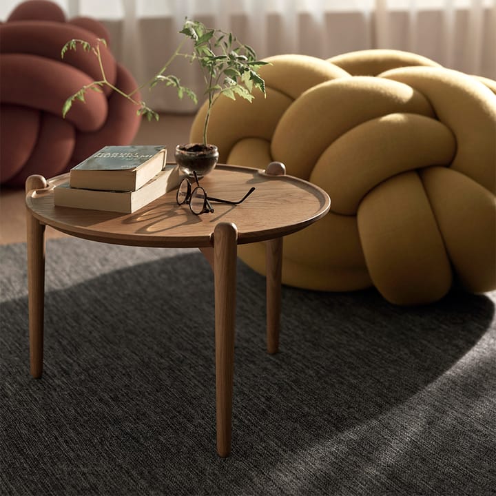 Aria コーヒーテーブル Ø90 cm, Oak 30 cm Design House Stockholm | デザインハウス ストックホルム