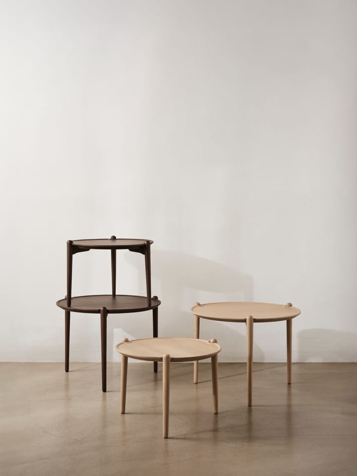 Aria コーヒーテーブル high 46 cm, Dark oak Design House Stockholm | デザインハウス ストックホルム