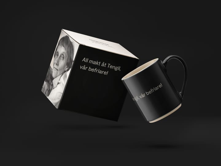 Astrid Lindgren マグ 'All makt åt Tengil', Swedish text Design House Stockholm | デザインハウス ストックホルム