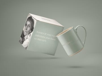 Astrid Lindgren マグ. annars är man ingen människa - Svensk text - Design House Stockholm | デザインハウス ストックホルム
