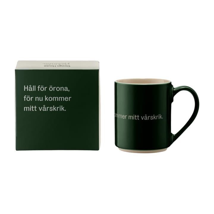 Astrid Lindgren マグ. håll for örona, Swedish text Design House Stockholm | デザインハウス ストックホルム