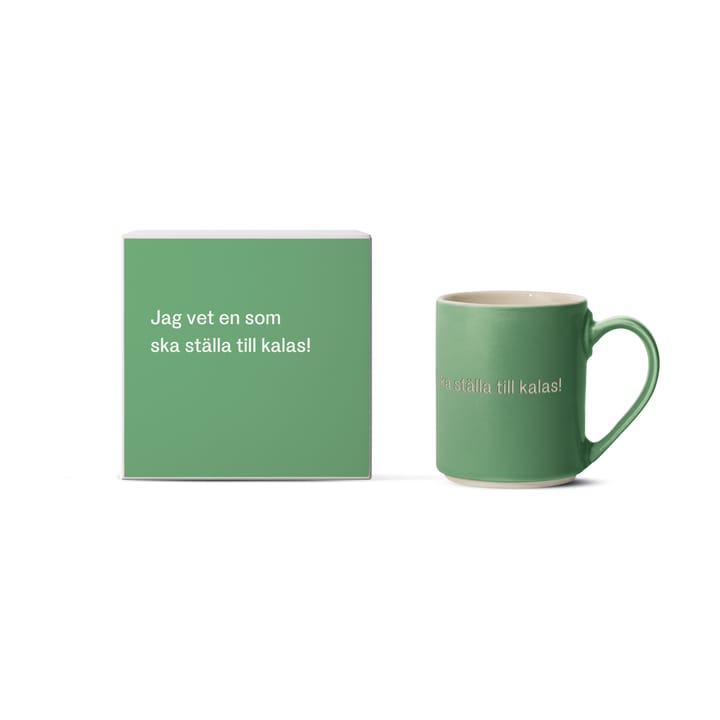 Astrid Lindgren マグ jag vet en som ska…, Swedish text Design House Stockholm | デザインハウス ストックホルム