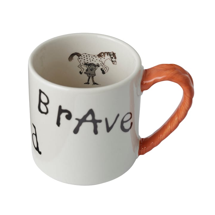 Astrid Lindgren Pippi アニバーサリー マグ 20 cl, Strong Kind Brave Design House Stockholm | デザインハウス ストックホルム