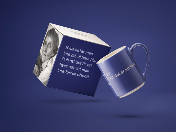 Astrid Lindgren マグ, S'not something you plan, blue-swedish Design House Stockholm | デザインハウス ストックホルム
