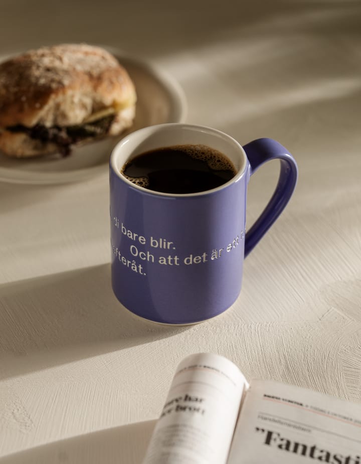 Astrid Lindgren マグ, S'not something you plan, blue-swedish Design House Stockholm | デザインハウス ストックホルム