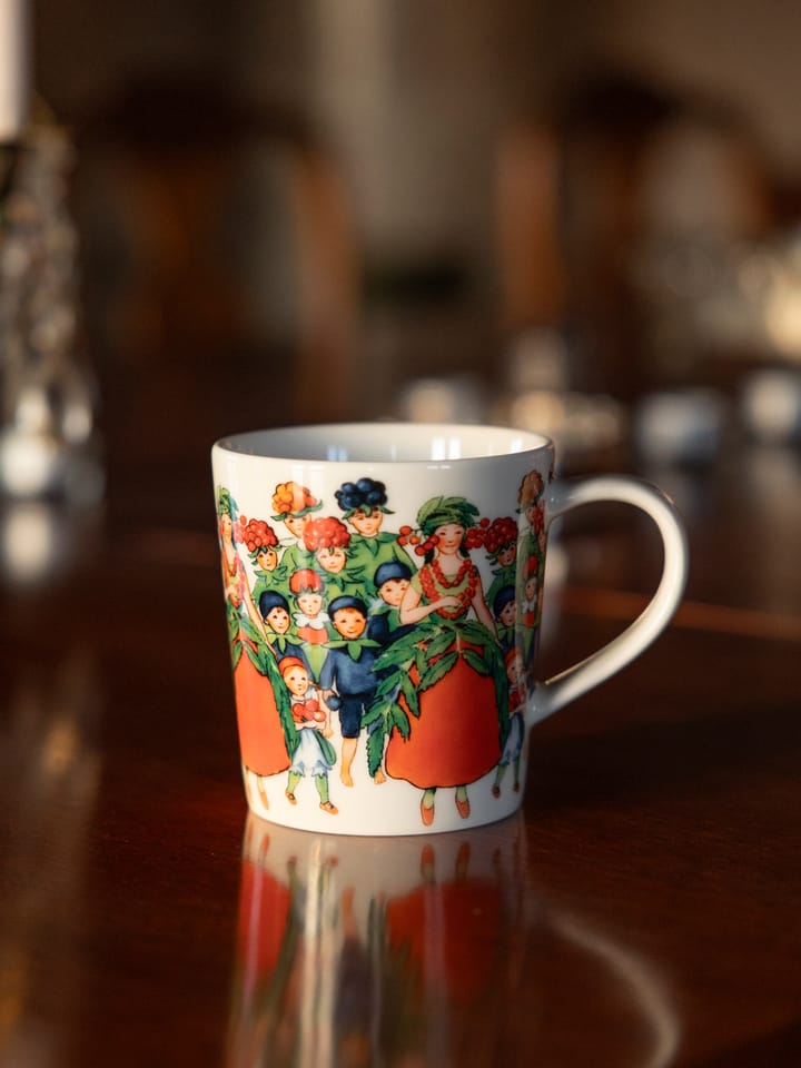 August ハンドル付きマグ 400 ml, White Design House Stockholm | デザインハウス ストックホルム