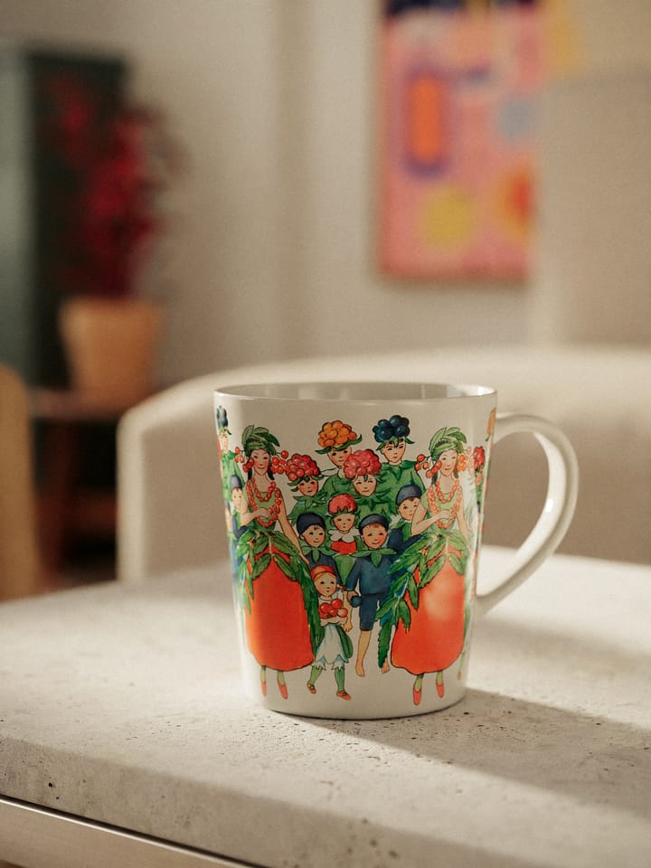 August ハンドル付きマグ 400 ml, White Design House Stockholm | デザインハウス ストックホルム