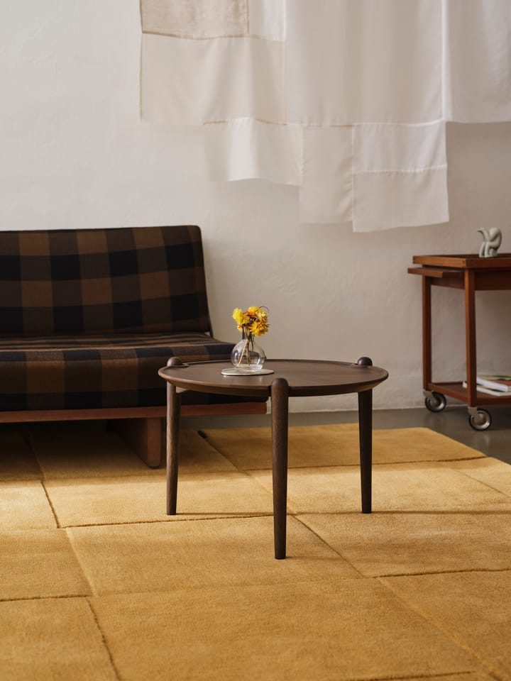 Basket ラグ yellow ochre, 180x180 cm Design House Stockholm | デザインハウス ストックホルム