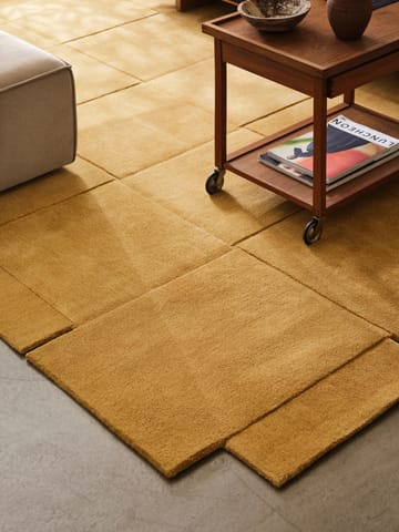 Basket ラグ yellow ochre - 180x180 cm - Design House Stockholm | デザインハウス ストックホルム