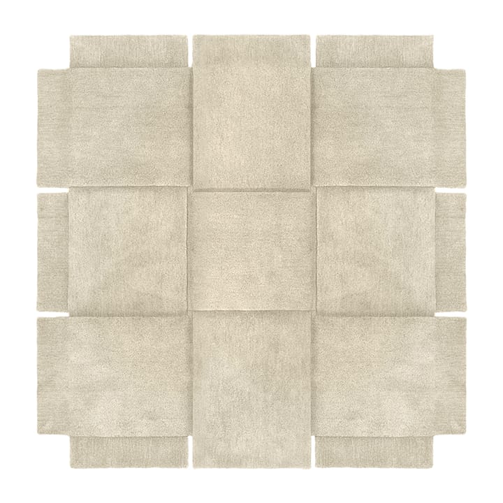 バスケット ラグ  Beige - 180x180 cm - Design House Stockholm | デザインハウス ストックホルム