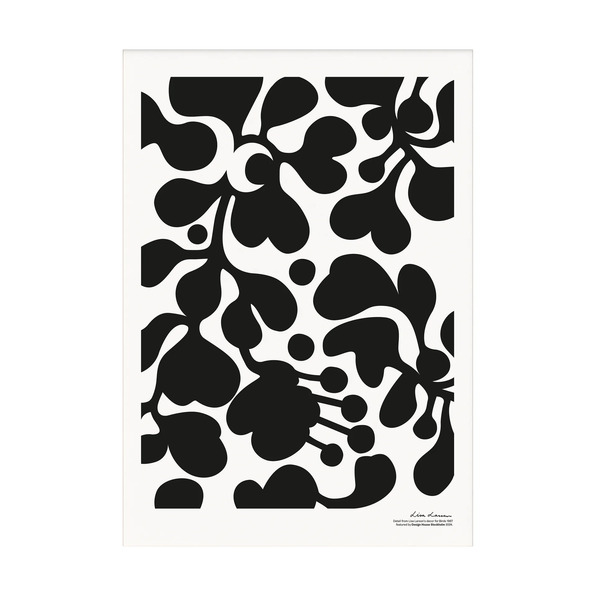 Birds 1967 ポスター 50x70 cm, No. 3 Design House Stockholm | デザインハウス ストックホルム