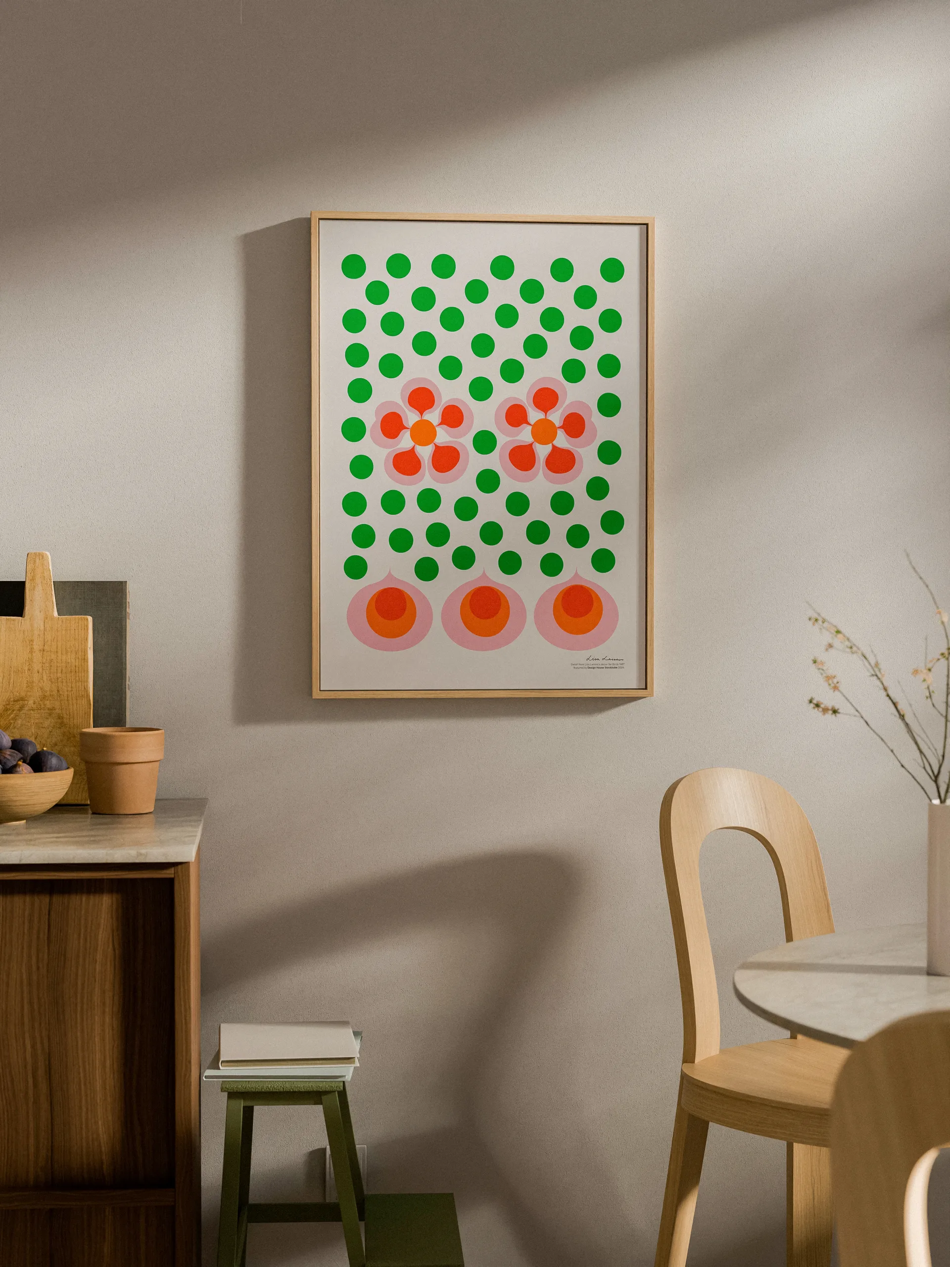 Birds 1967 ポスター 50x70 cm, No. 6 Design House Stockholm | デザインハウス ストックホルム