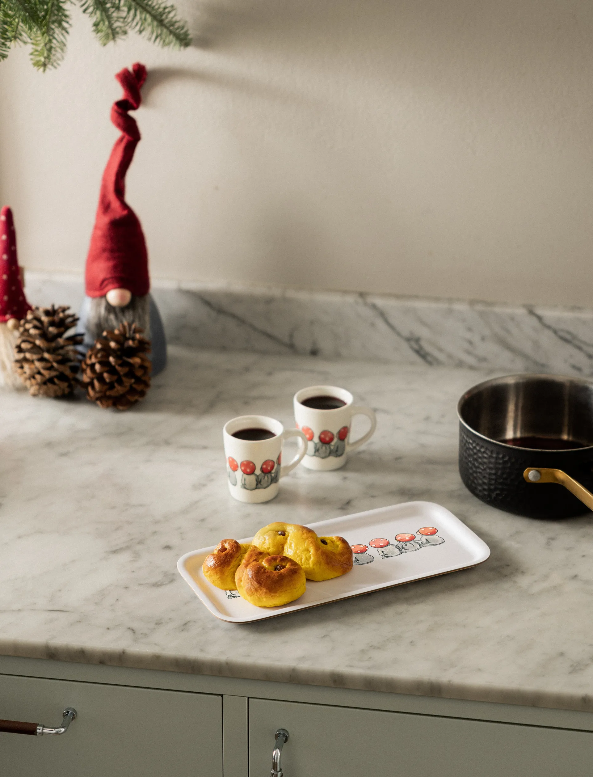 Children of the forest トレイ, 13x27.5 cm Design House Stockholm | デザインハウス ストックホルム