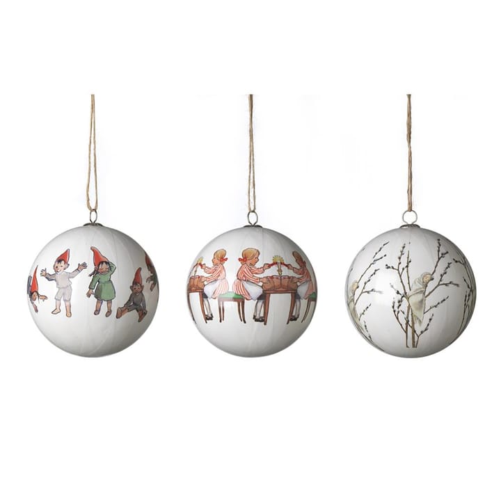 Elsa Beskow クリスマスツリー オーナメント 3パック - Set No. 2 - Design House Stockholm | デザインハウス ストックホルム