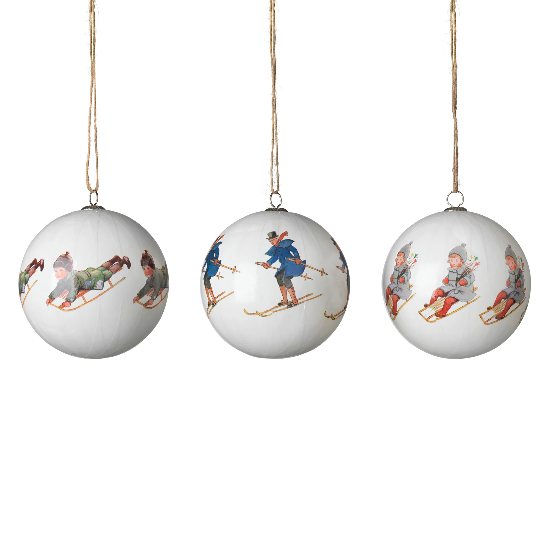 Elsa Beskow クリスマスツリー オーナメント 3パック, Set nr 7 Design House Stockholm | デザインハウス ストックホルム