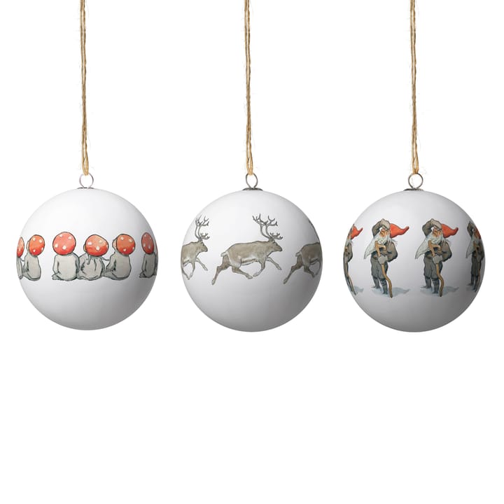 Elsa Beskow クリスマスツリー オーナメント 3パック - Set nr 8 - Design House Stockholm | デザインハウス ストックホルム