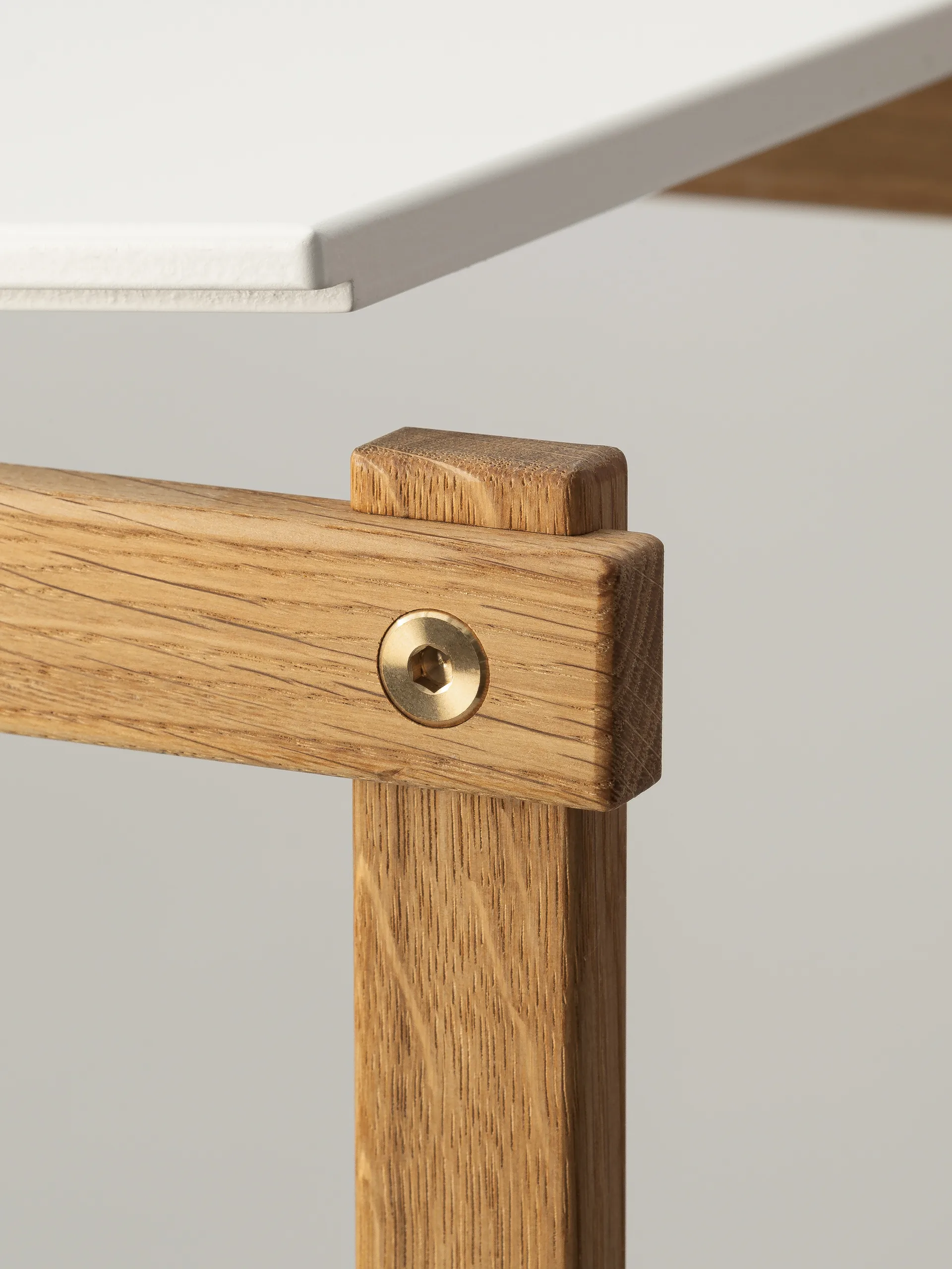 Frame シェルフ low, Oak-white Design House Stockholm | デザインハウス ストックホルム