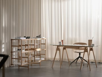 Frame シェルフ M 154 cm - oak-white - Design House Stockholm | デザインハウス ストックホルム