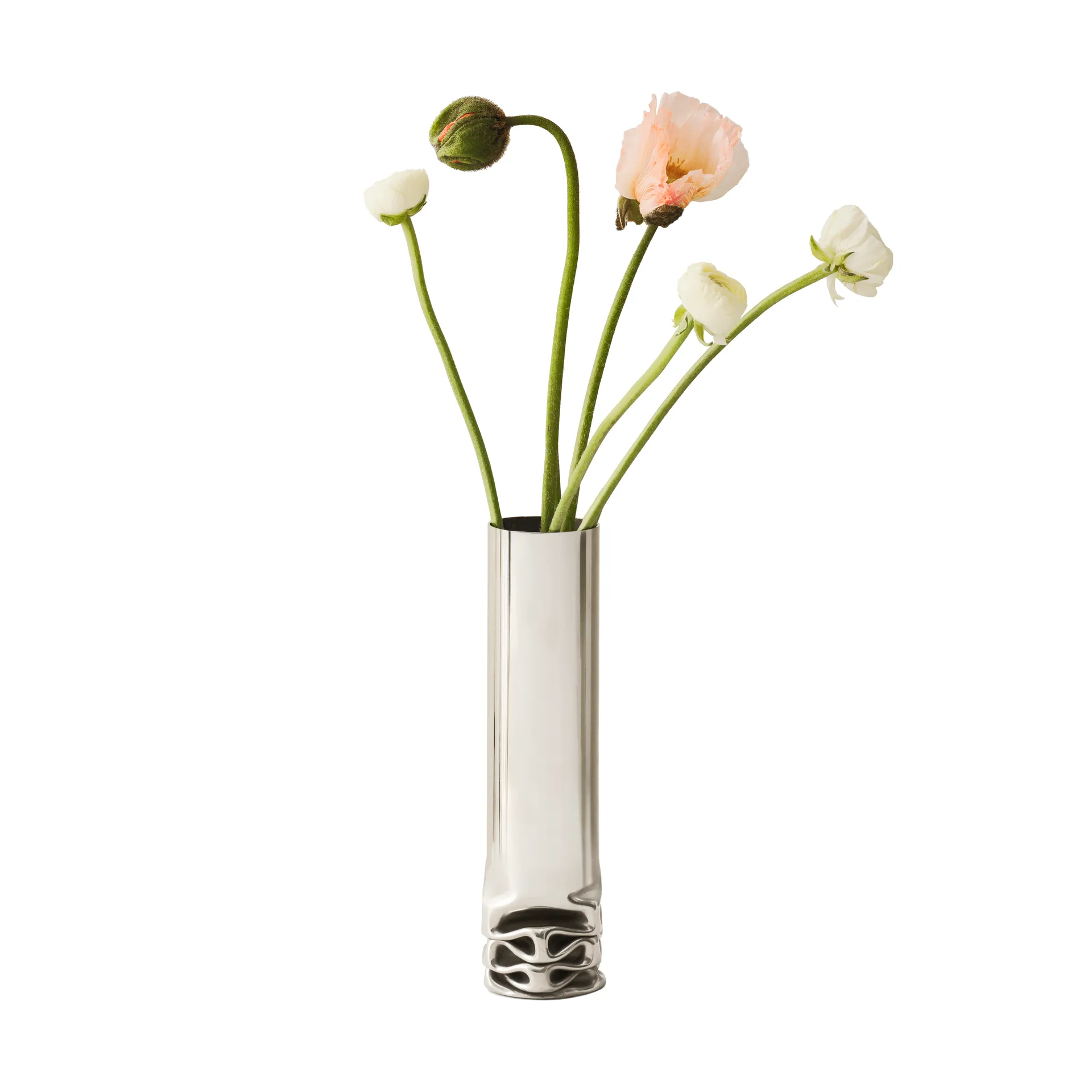 Hydraulic 花瓶 25 cm, Stainless steel, 25 cm Design House Stockholm | デザインハウス ストックホルム
