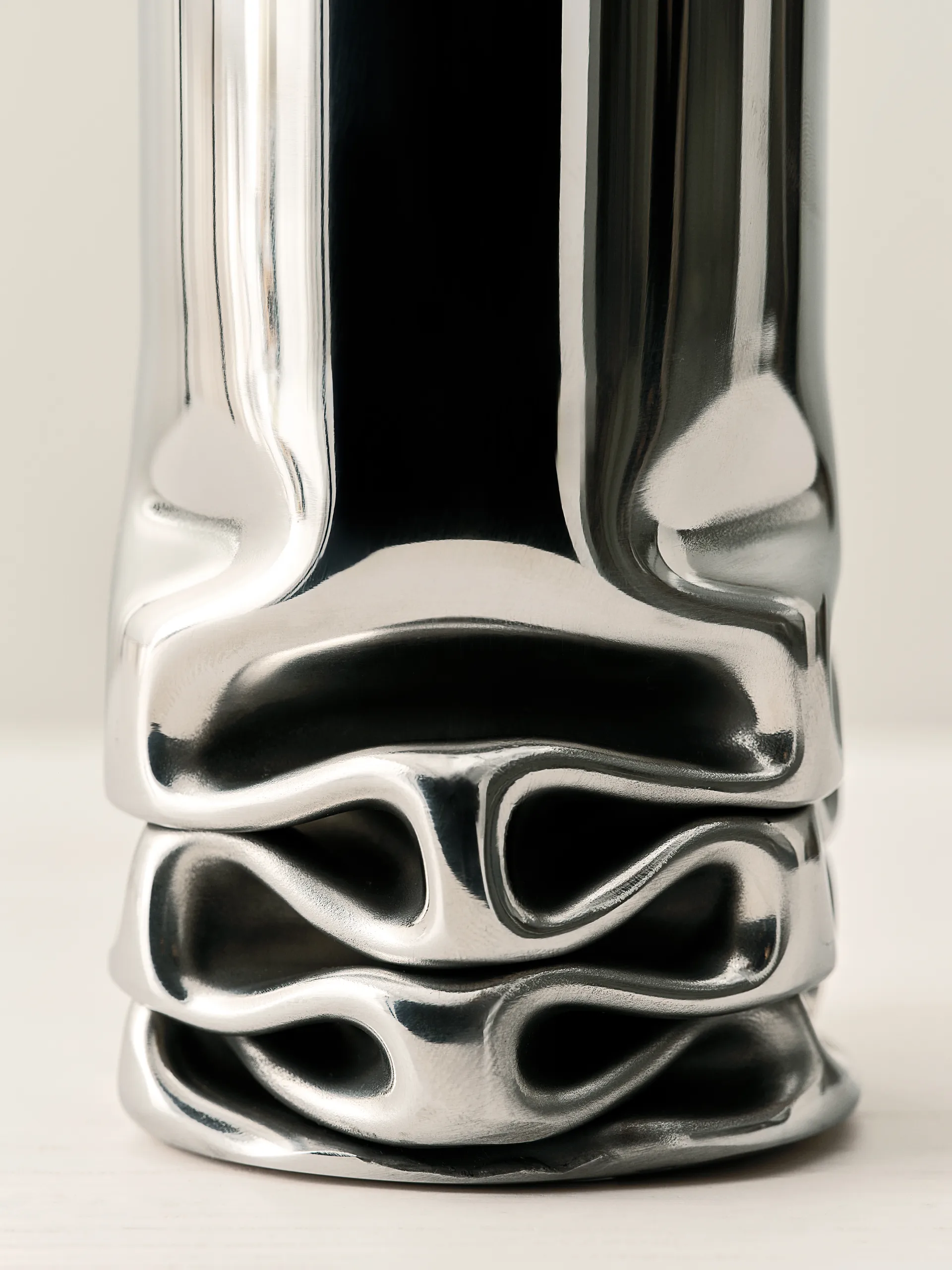 Hydraulic 花瓶 25 cm, Stainless steel, 25 cm Design House Stockholm | デザインハウス ストックホルム