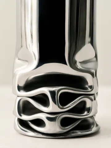 Hydraulic 花瓶 25 cm - Stainless steel, 25 cm - Design House Stockholm | デザインハウス ストックホルム